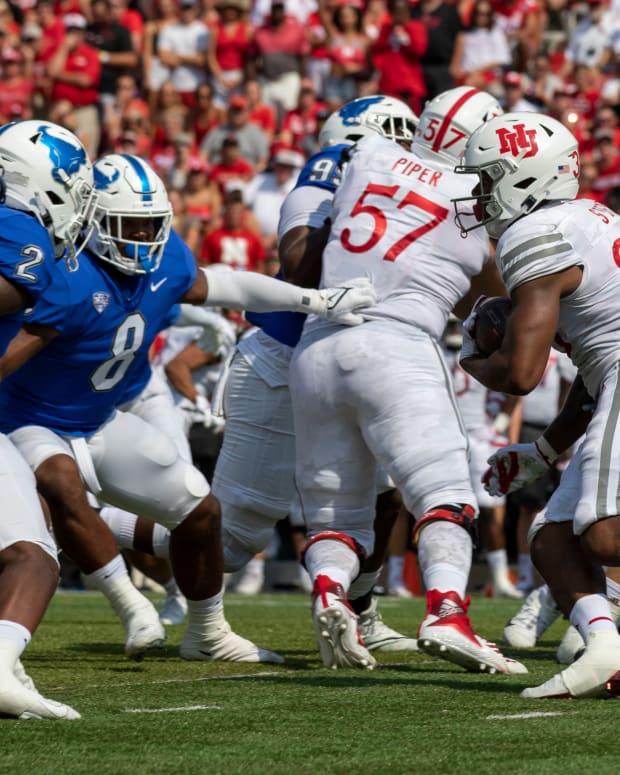Markese Stepp 1 2021 Buffalo at Nebraska football
